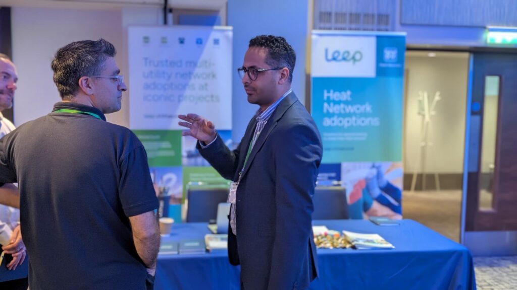 UKDEA event stand